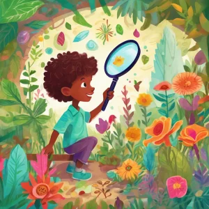 აქტივობის სურათი: მოჯადოებული ბუნების ძიება: სენსორული ბუნების ნადირობა