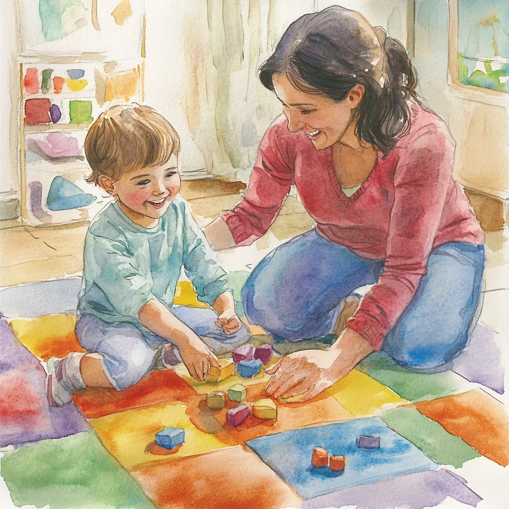 Colorful Objects Sorting Game for Cognitive Development