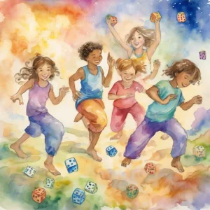 აქტივობის სურათი: მოძრაობაში თავგადასავალი: სახალისო ფიტნეს კამათლების თამაში