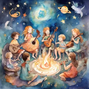 აქტივობის სურათი: სიბრძნის მელოდიები: მუსიკალური მოთხრობის წრე